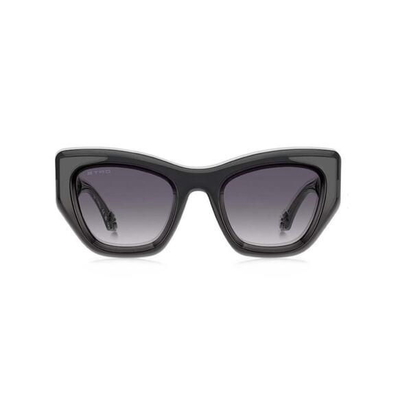 New! ETRO ETRO0017/S KB79O Black Cat-Eye Sunglasses, Authentic main image 7